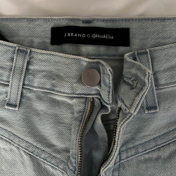 Perfect condition J BRAND x Elsa Hosk Playday Jeans In Holiday Blue - Picture 4 of 7